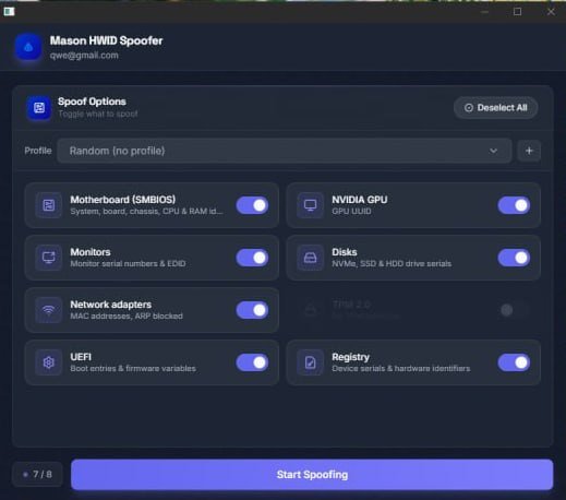 Mason Rust Spoofer 1