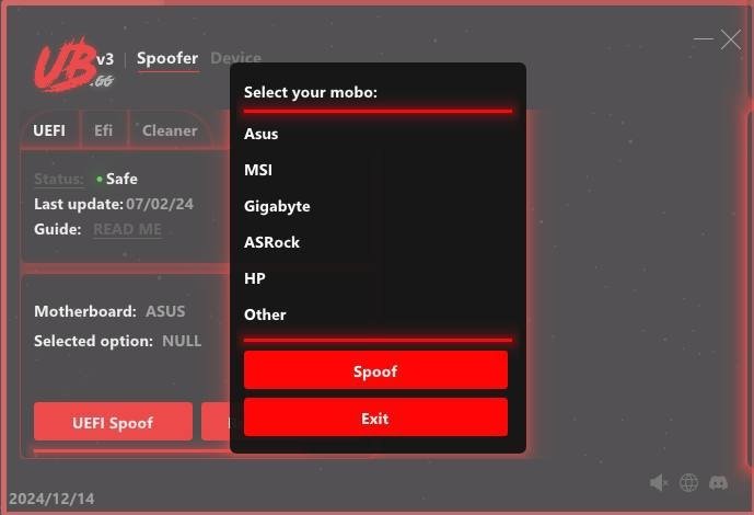 UBGG Spoofer 4
