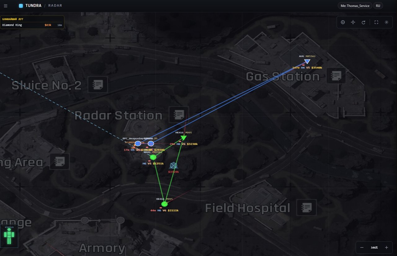 Tundra web radar 2