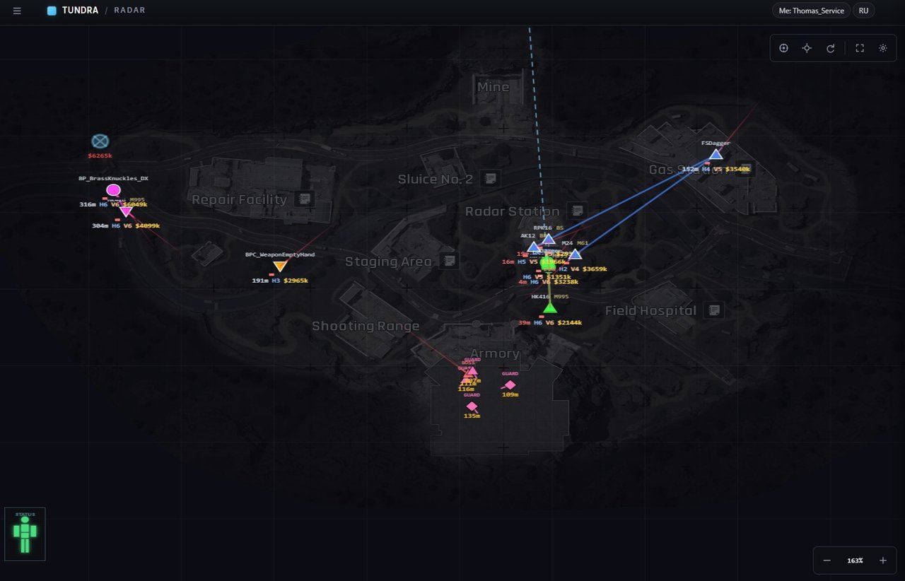 Tundra web radar 3